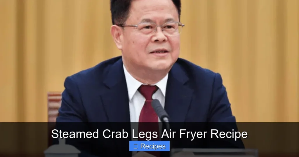 Steamed Crab Legs Air Fryer Recipe