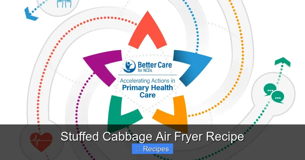 Stuffed Cabbage Air Fryer Recipe