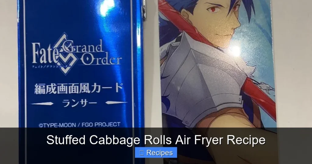 Stuffed Cabbage Rolls Air Fryer Recipe