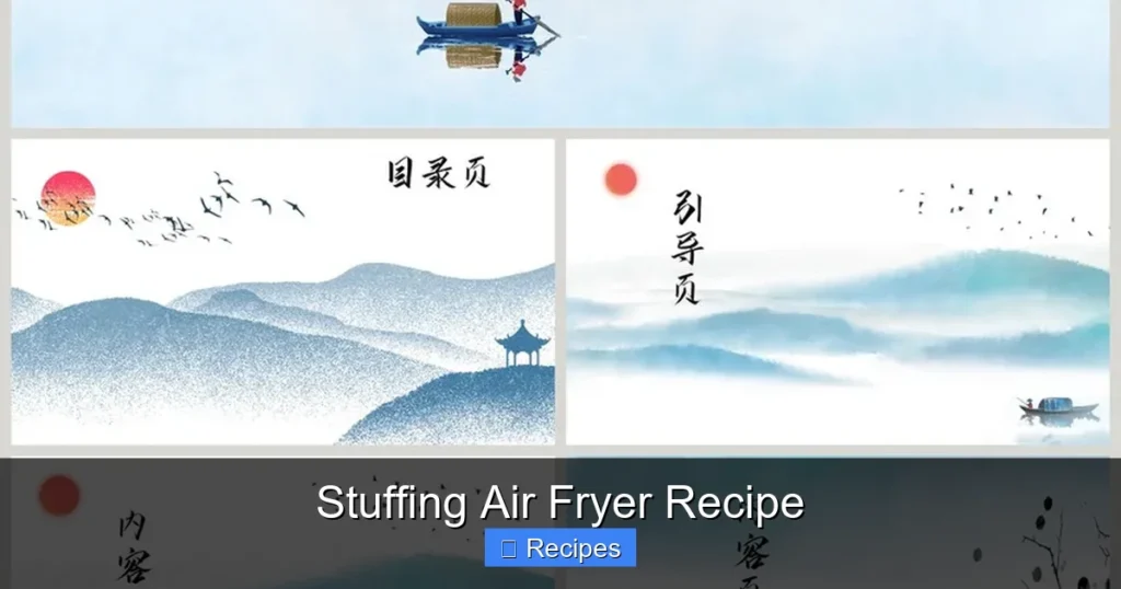 Stuffing Air Fryer Recipe