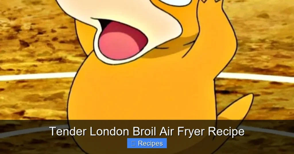 Tender London Broil Air Fryer Recipe Tender London Broil Air Fryer Recipe