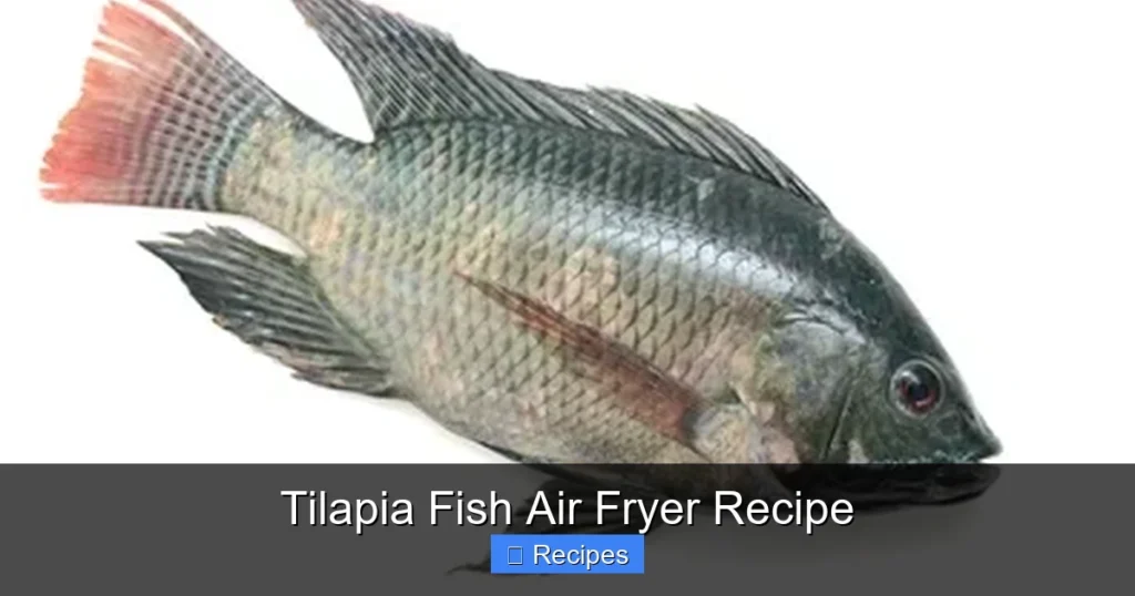 Tilapia Fish Air Fryer Recipe