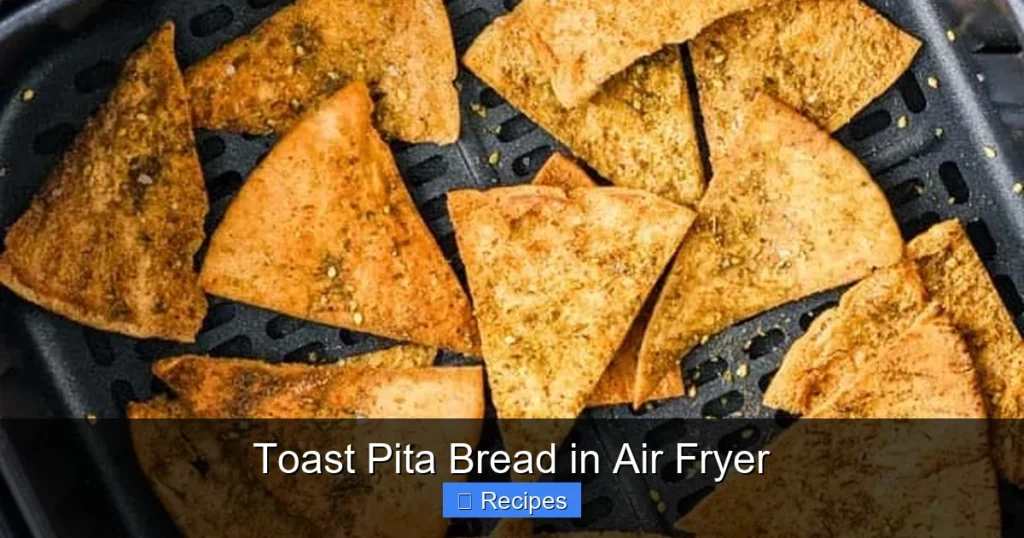 Toast Pita Bread in Air Fryer