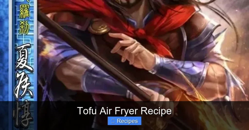 Tofu Air Fryer Recipe