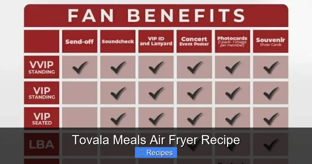 Tovala Meals Air Fryer Recipe