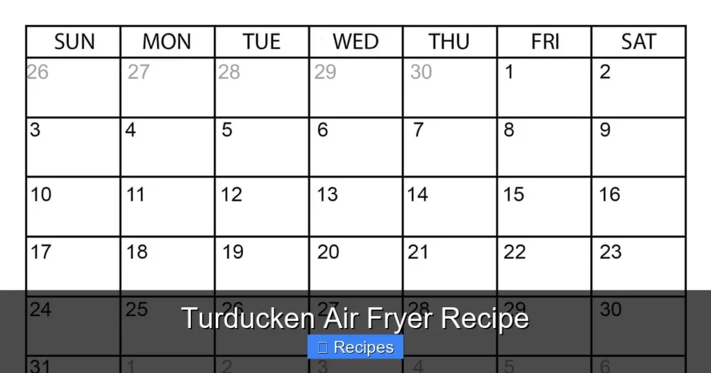 Turducken Air Fryer Recipe