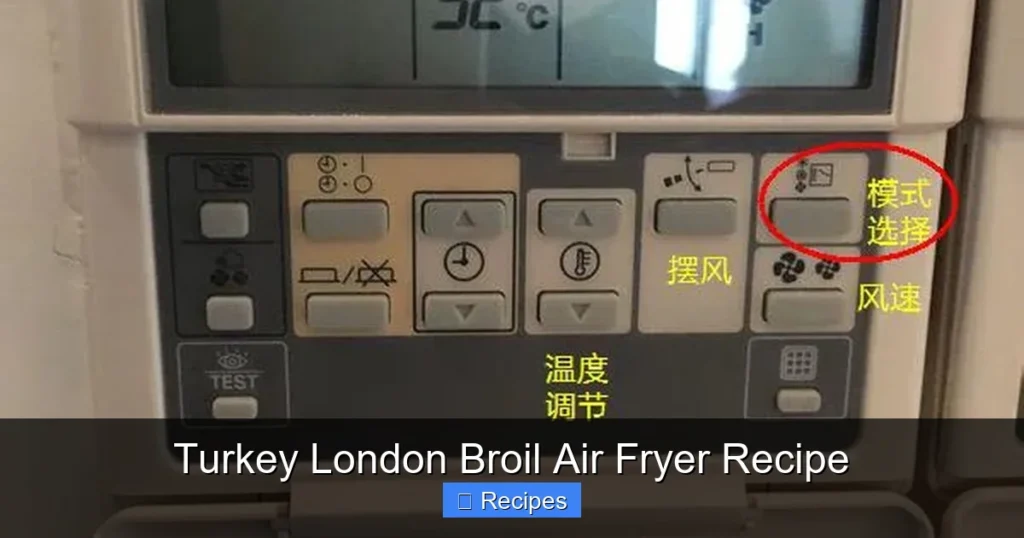 Turkey London Broil Air Fryer Recipe