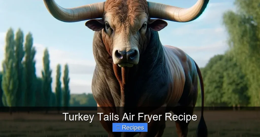 Turkey Tails Air Fryer Recipe