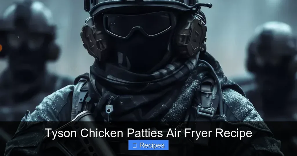 Tyson Chicken Patties Air Fryer Recipe