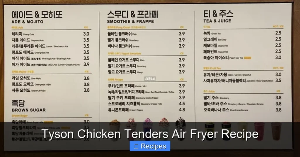 Tyson Chicken Tenders Air Fryer Recipe