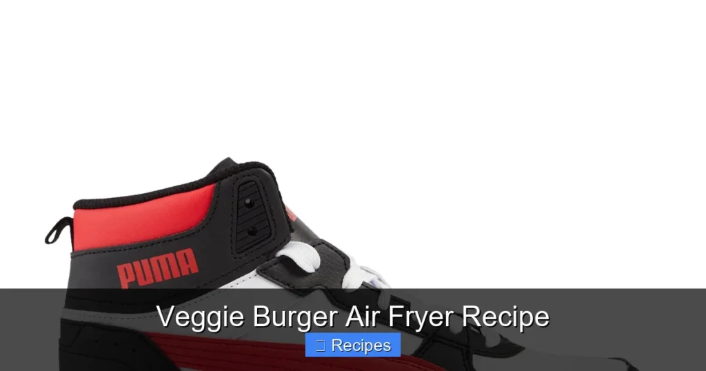 Veggie Burger Air Fryer Recipe