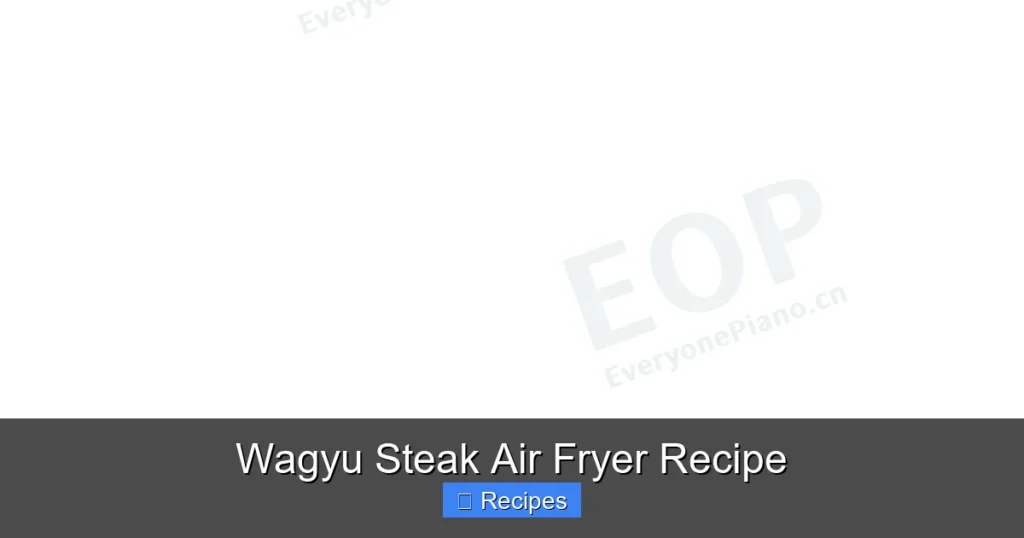 Wagyu Steak Air Fryer Recipe Wagyu Steak Air Fryer Recipe