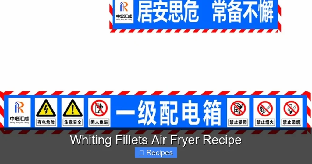 Whiting Fillets Air Fryer Recipe