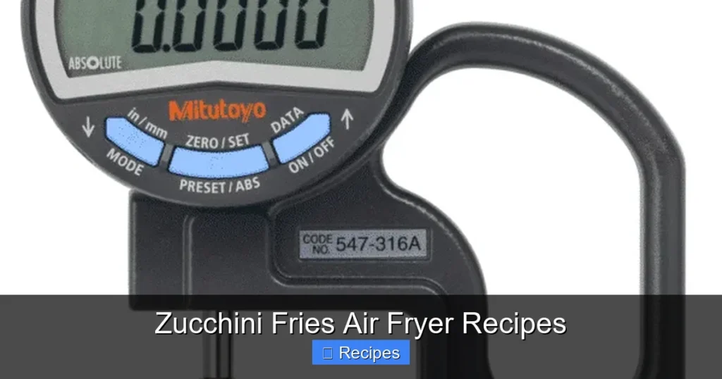 Zucchini Fries Air Fryer Recipes