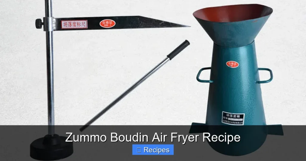 Zummo Boudin Air Fryer Recipe